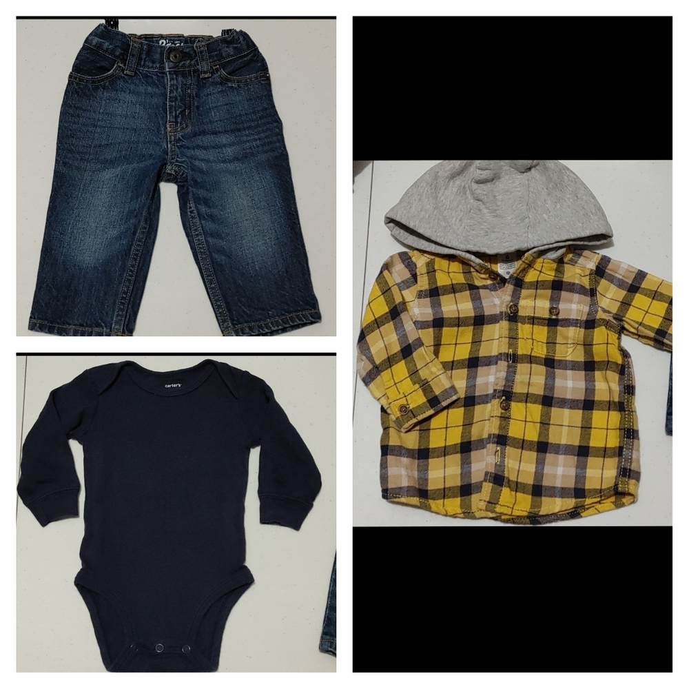 Carters/ OshKosh 6m boys bundle